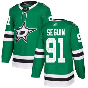 Herren Dallas Stars Eishockey Trikot Tyler Seguin #91 Authentic Grün Heim